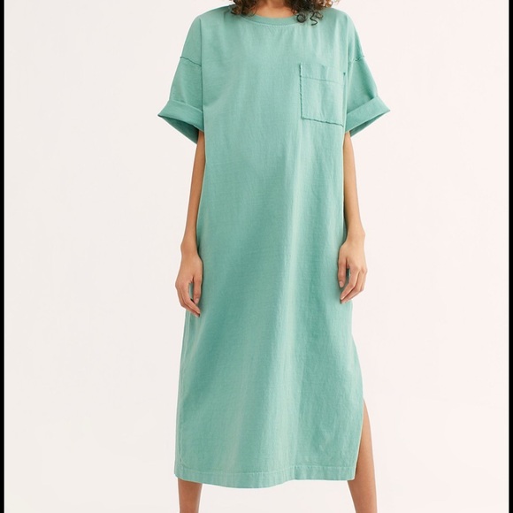 Free People Dresses & Skirts - Free People Beach Camilla Maxi Shirt Dress